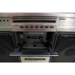 買取実績 |SHARP シャープ GF-505ST ザ・サーチャー ステレオラジカセ