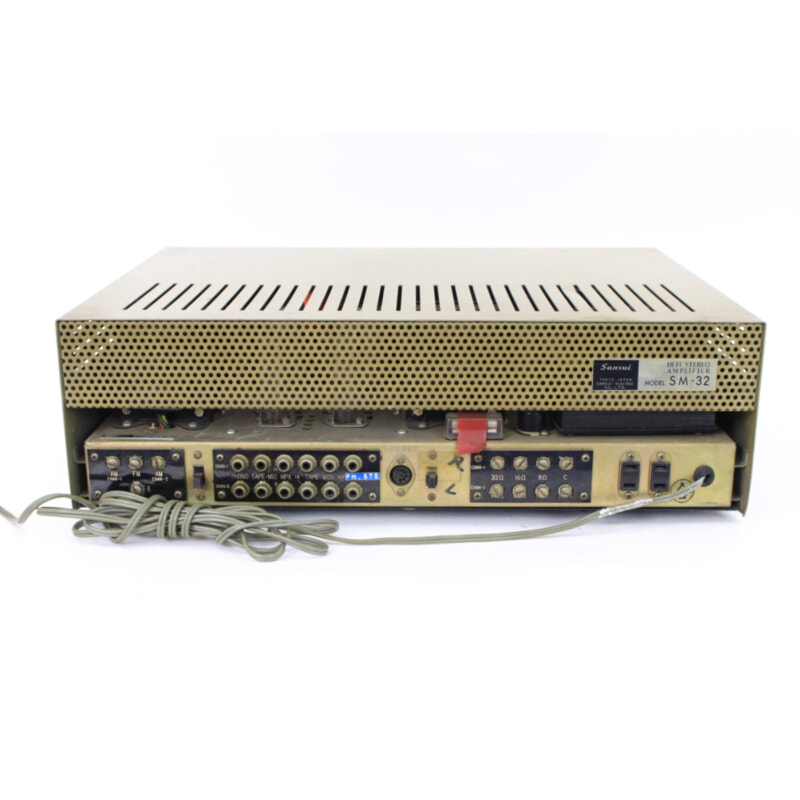 買取実績 |SANSUI サンスイ SM-32 FM付3バンド型ステレオ総合真空管