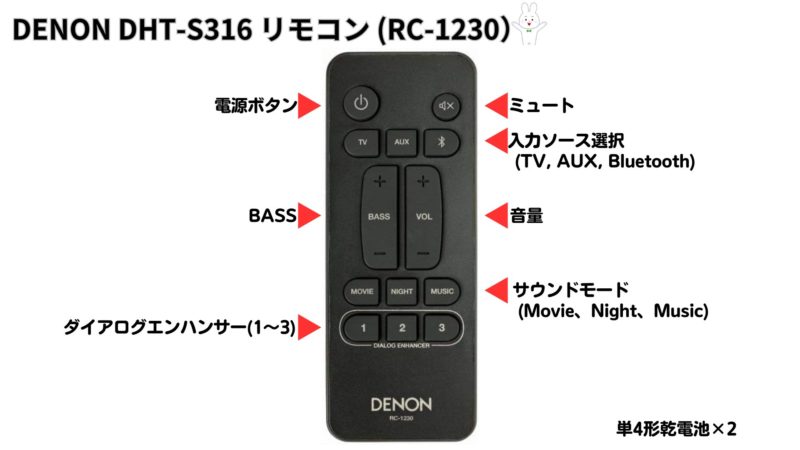 デノン『DHT-S316』 | 価格王TV!!