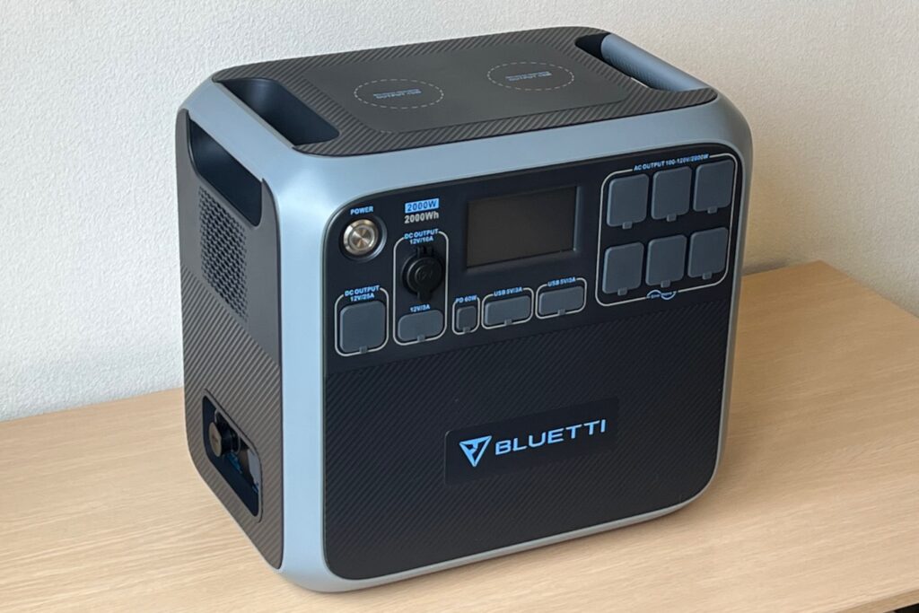 BLUETTI AC200Pレビュー！2000Whクラスの大容量ポータブル電源を使った