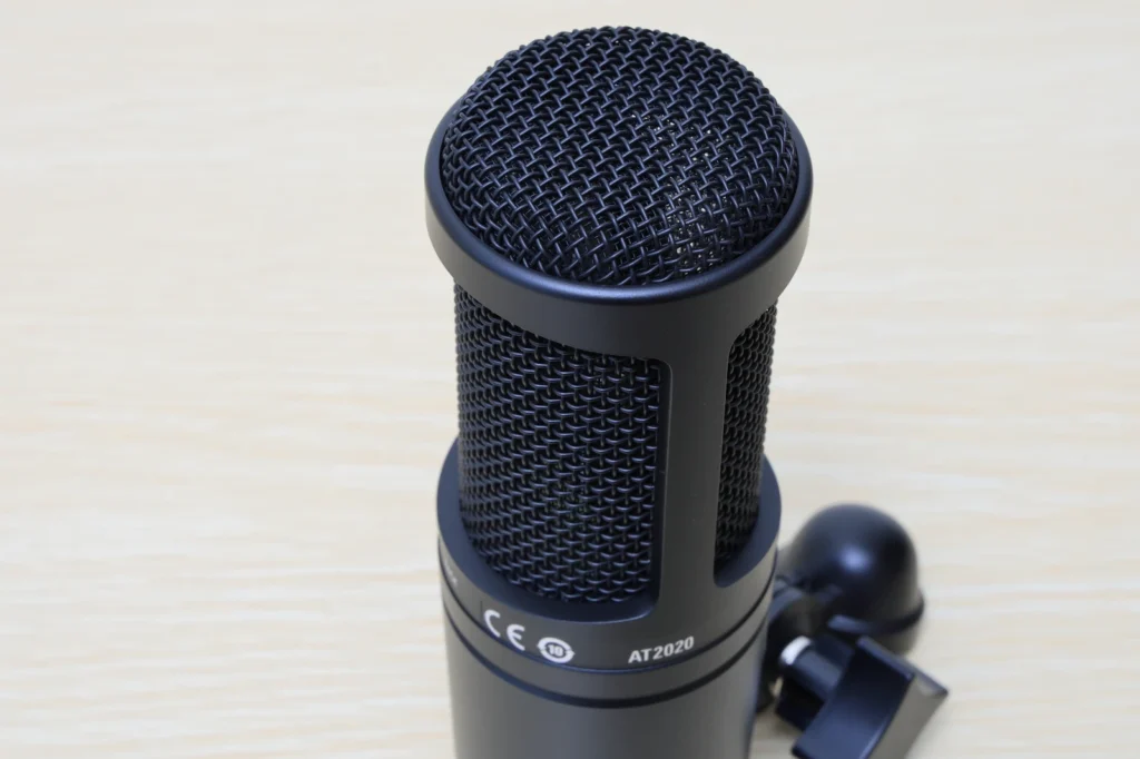 オーディオテクニカ AT2020レビュー！ 1万円台の初心者向けマイクの大