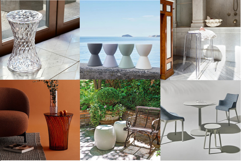 実用性とデザイン性を兼ね備えたスツール6選｜Kartell｜カルテル