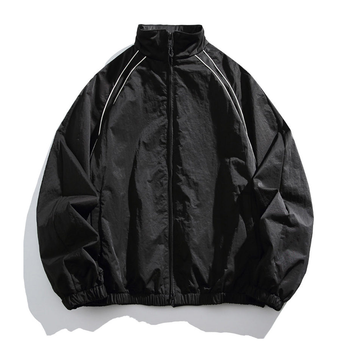 防水機能 裏メッシュダブルジップナイロンジャケット – Karakubuy