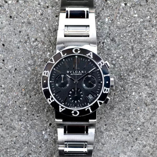 レンタル商品【BB38SSCH】BVLGARI ブルガリブルガリ 38mm クロノグラフ