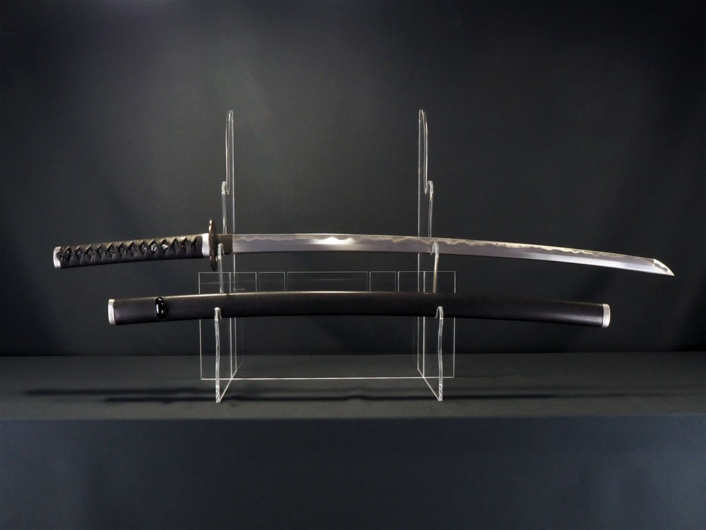 群馬県S様 居合刀特注製作（2式の柄前と鍔が付く真剣拵） - 刀部 か