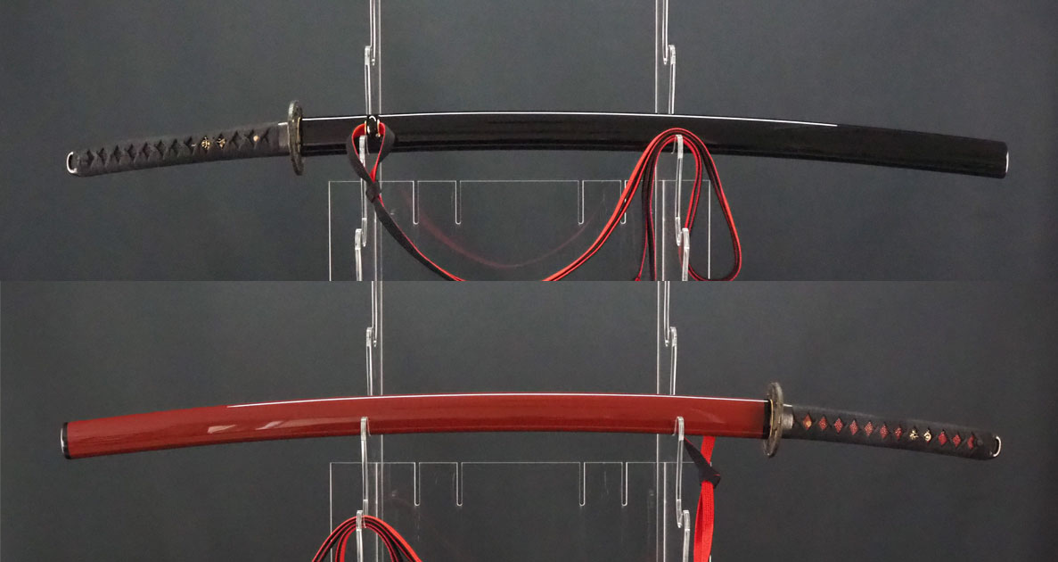 長野県U様 居合刀諸工作（表裏で色の異なる昼夜造りの居合刀） - 刀部