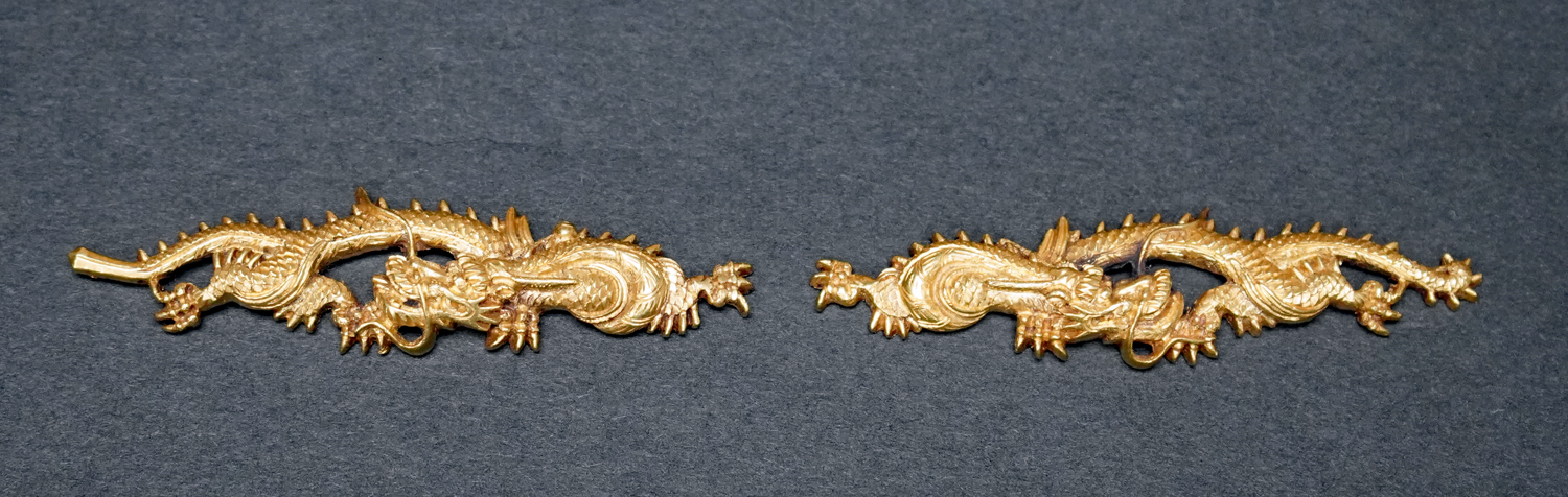 這龍図目貫 無銘 古金工 | 刀販売.com｜刀剣・甲冑・兜販売専門店｜丸