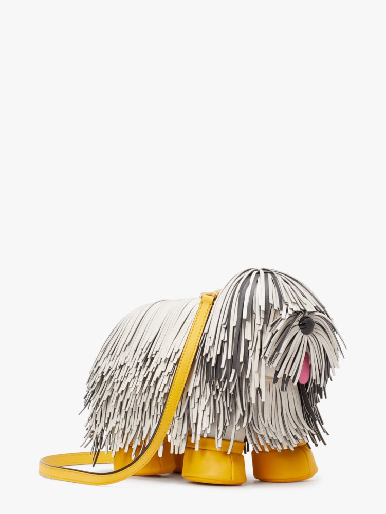 Showdog Fringed 3d Dog Crossbody | Kate Spade ES