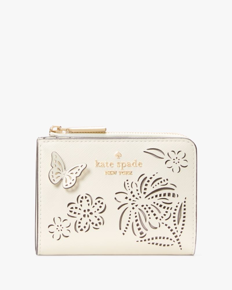 マディソン フェスティバル フローラル パーフ スモール L-ジップ