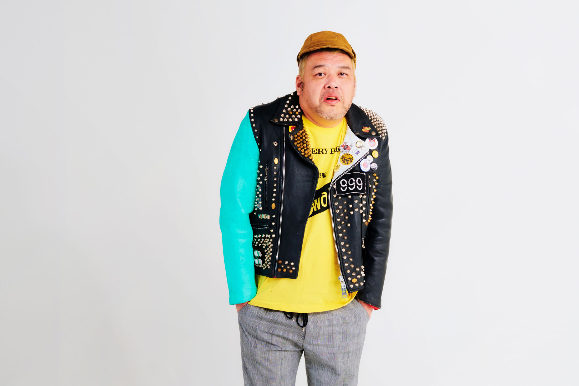 思い出と独創性が詰まった、くっきー!のレザージャケット。 - INTERVIW