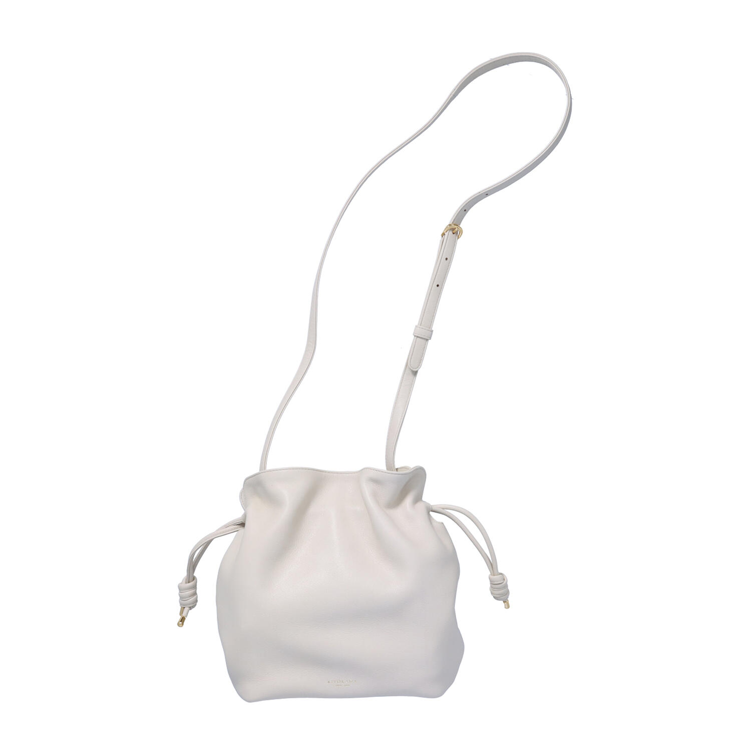 牛革 ギャザー 斜め掛け ポシェット ショルダーバッグ | 有限会社 清川