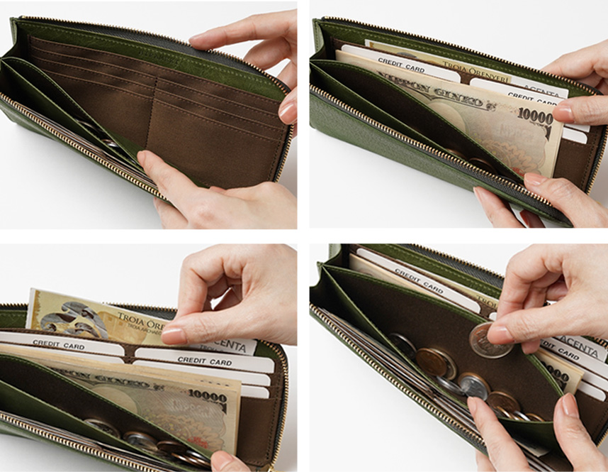 SHARK シャーク｜L字ファスナーマチ付き長財布＜全4色＞ | HIRAMEKI