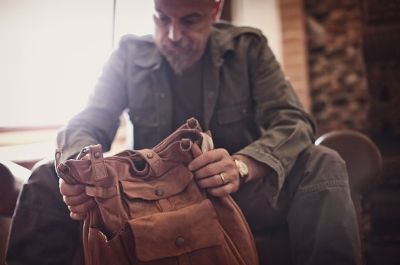 イタリア製【CAMPOMAGGI】カンポマッジLEATHER SHOULDER BAG ｜ 古着屋