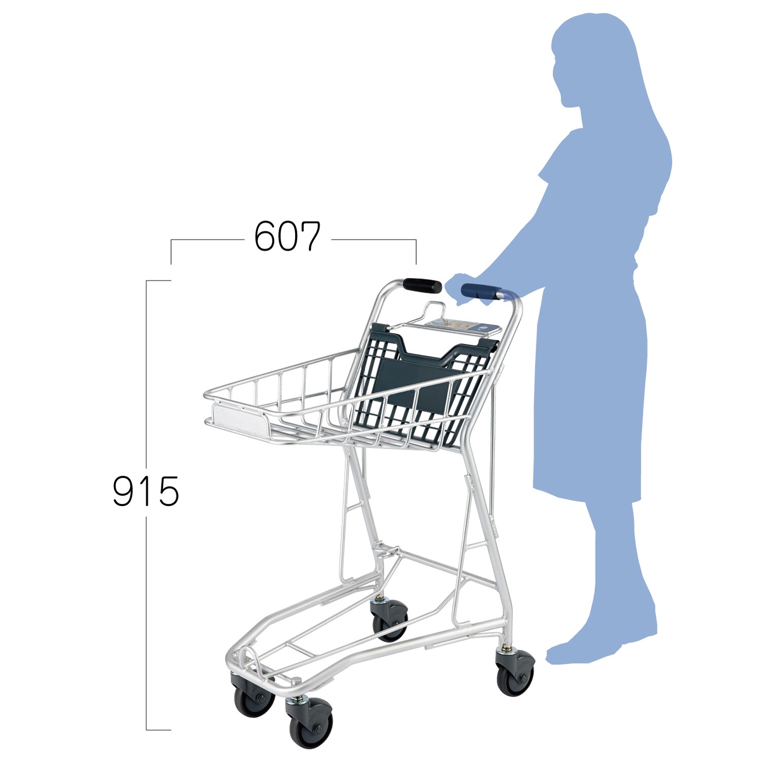 店舗用ショッピングカートA13B | カワジュン リテールソリューション