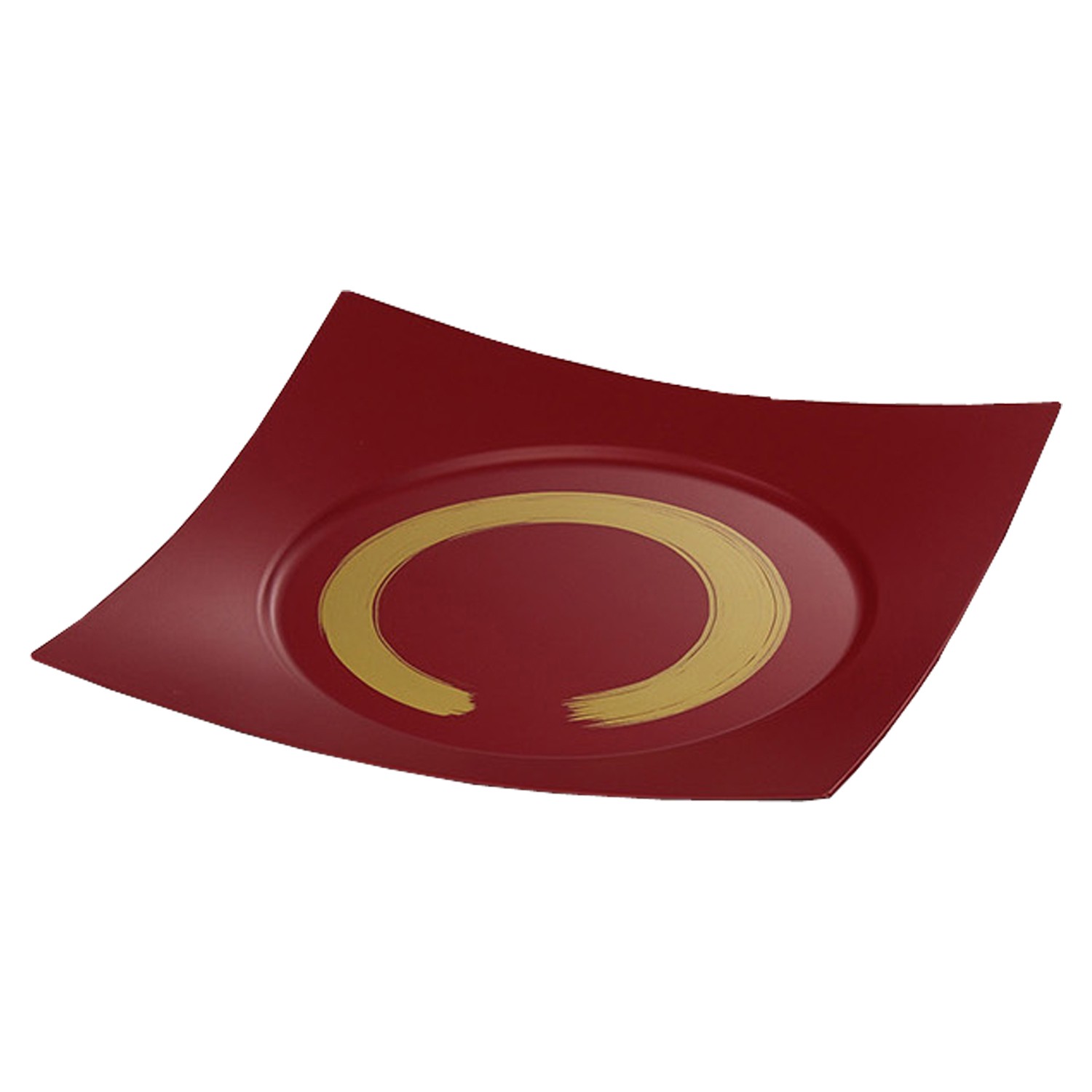 角型盛皿たたら3626朱刷毛金 | カワジュン リテールソリューション事業