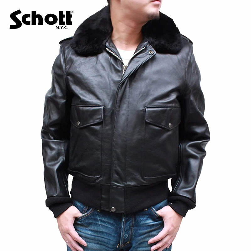Schott ショット 173US レザージャケット メンズ フライトジャケット