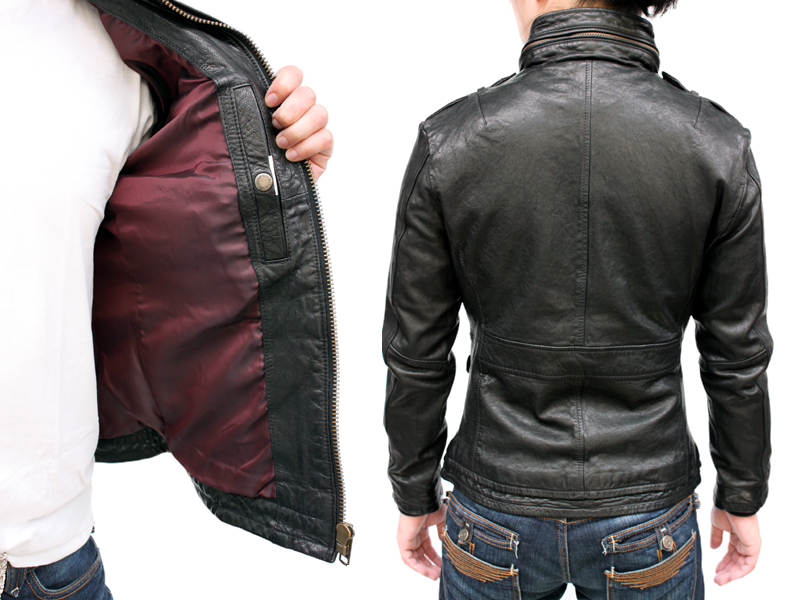 AVIREX アビレックス M-65 レザージャケット 6101017