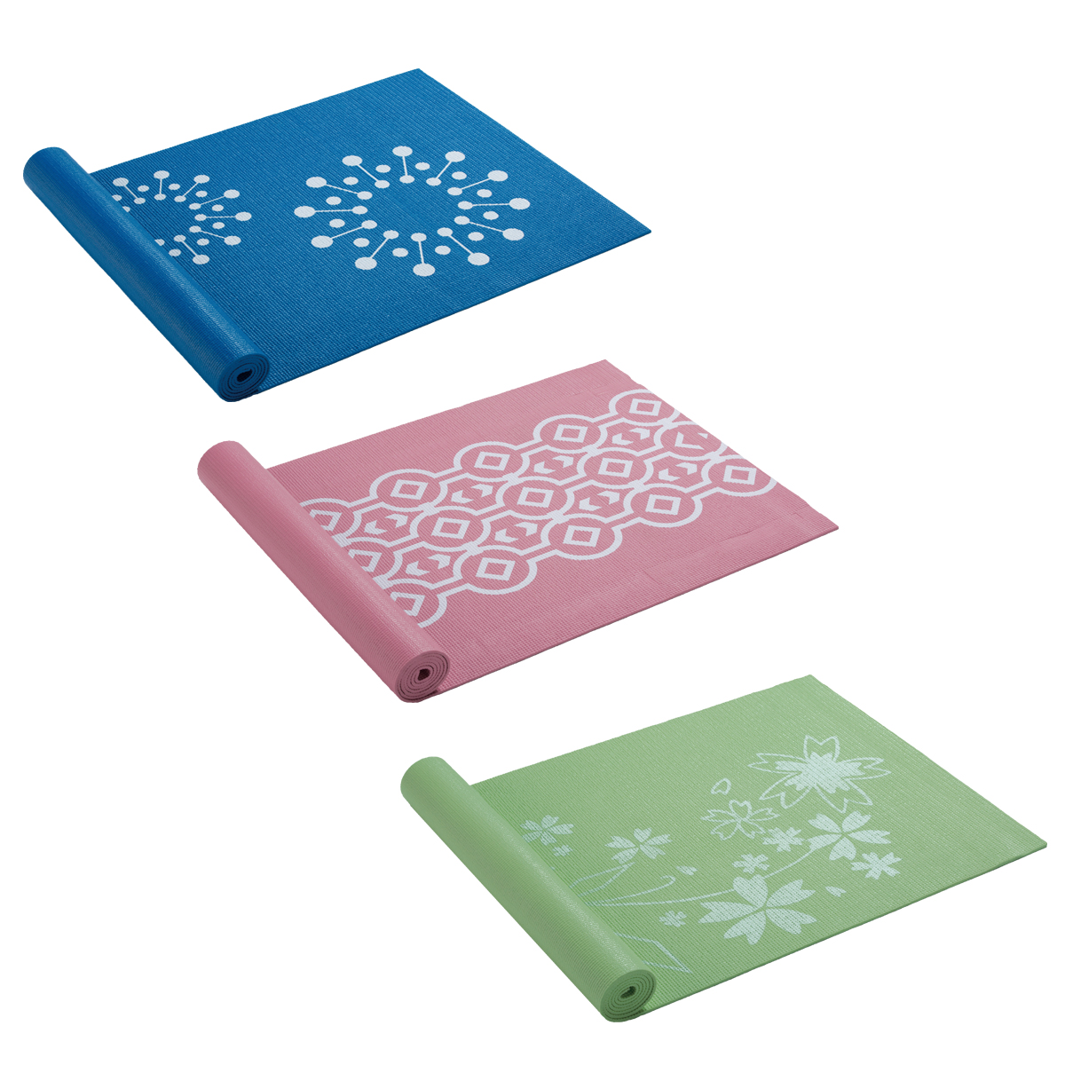 プリントヨガマット 4mm【ヨガボール・ヨガマット】 | 株式会社カワセ