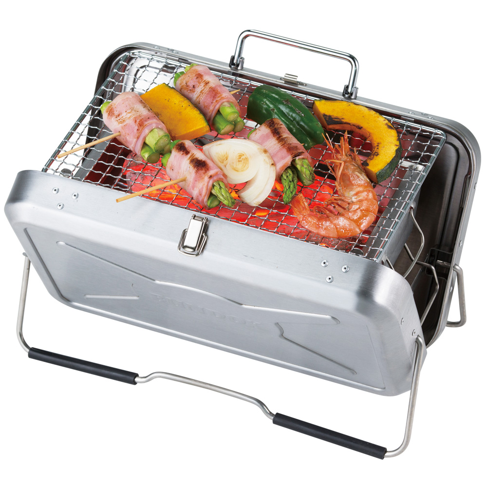 ステンレスポータブルグリル【バーベキュー】 | 株式会社カワセ
