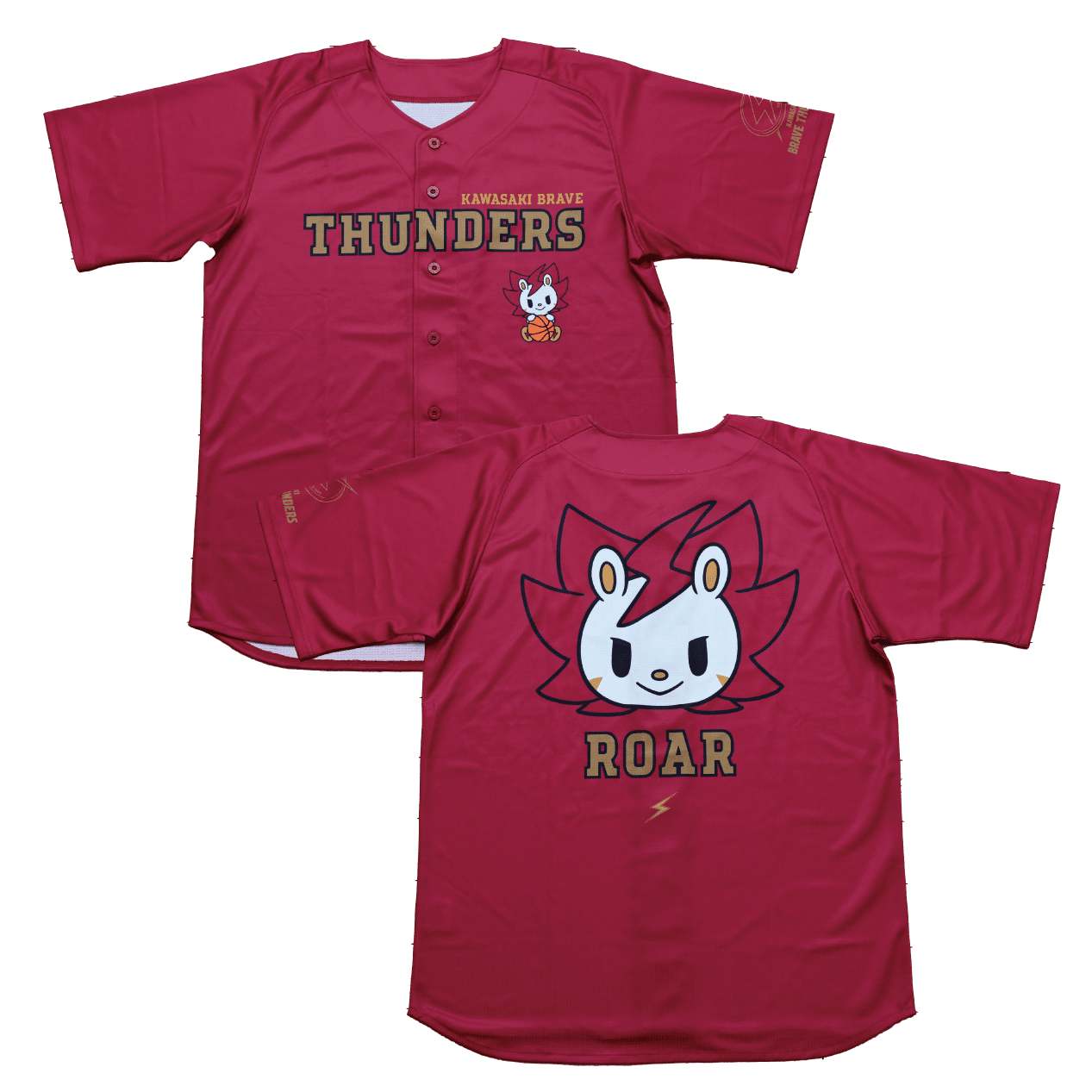2024-25 BRAVE RED ベースボールシャツ – KAWASAKI BRAVE THUNDERS