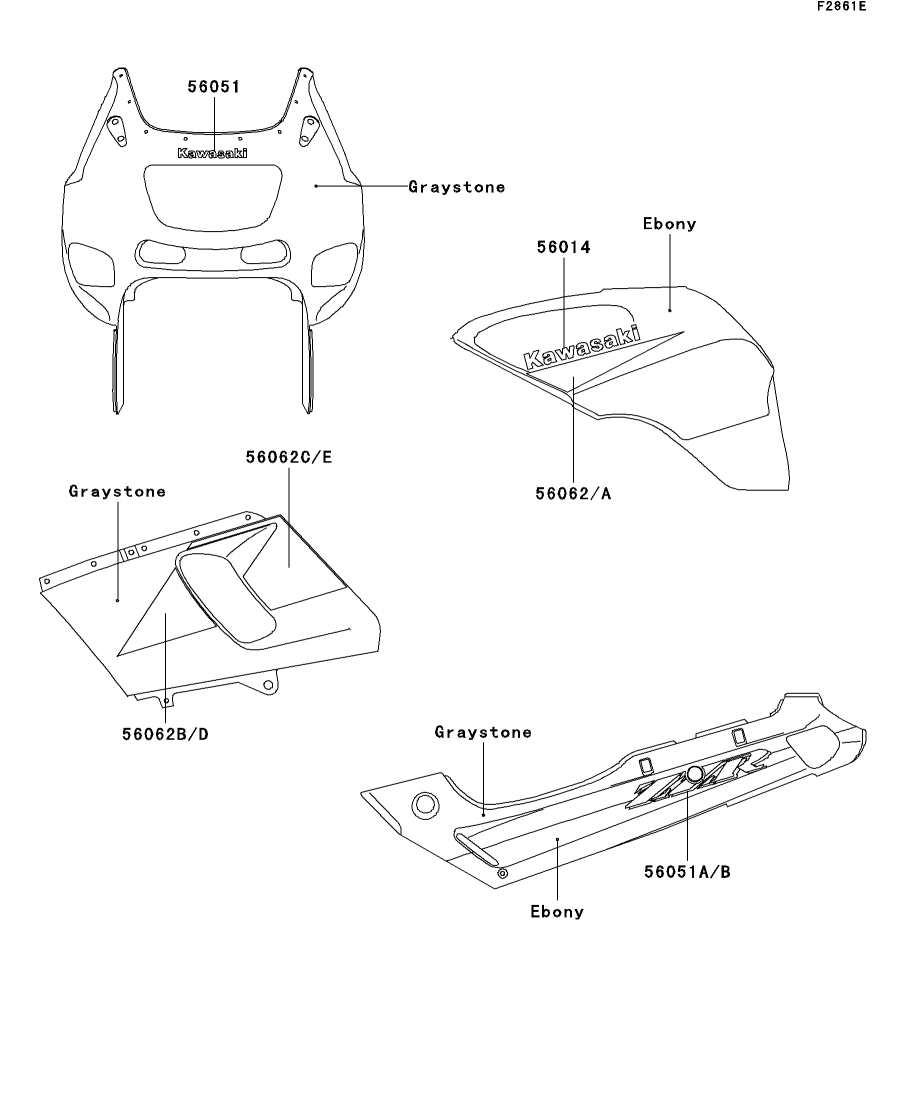 カワサキパーツ/ウエア＆グッズオンラインショップパーツ選択