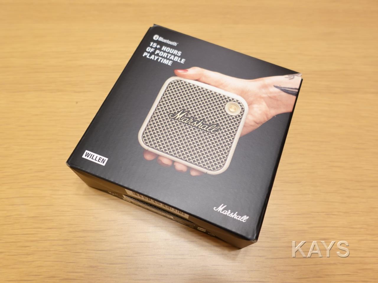 一目惚れでマーシャル（Marshall）のBluetoothスピーカー「WILLEN」を