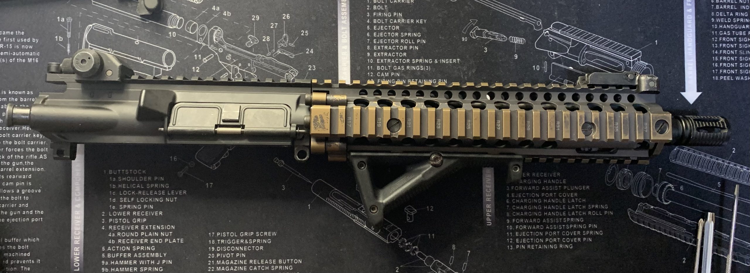 東京マルイ CQBR ブロック1 アッパーレシーバーの分解とカスタム