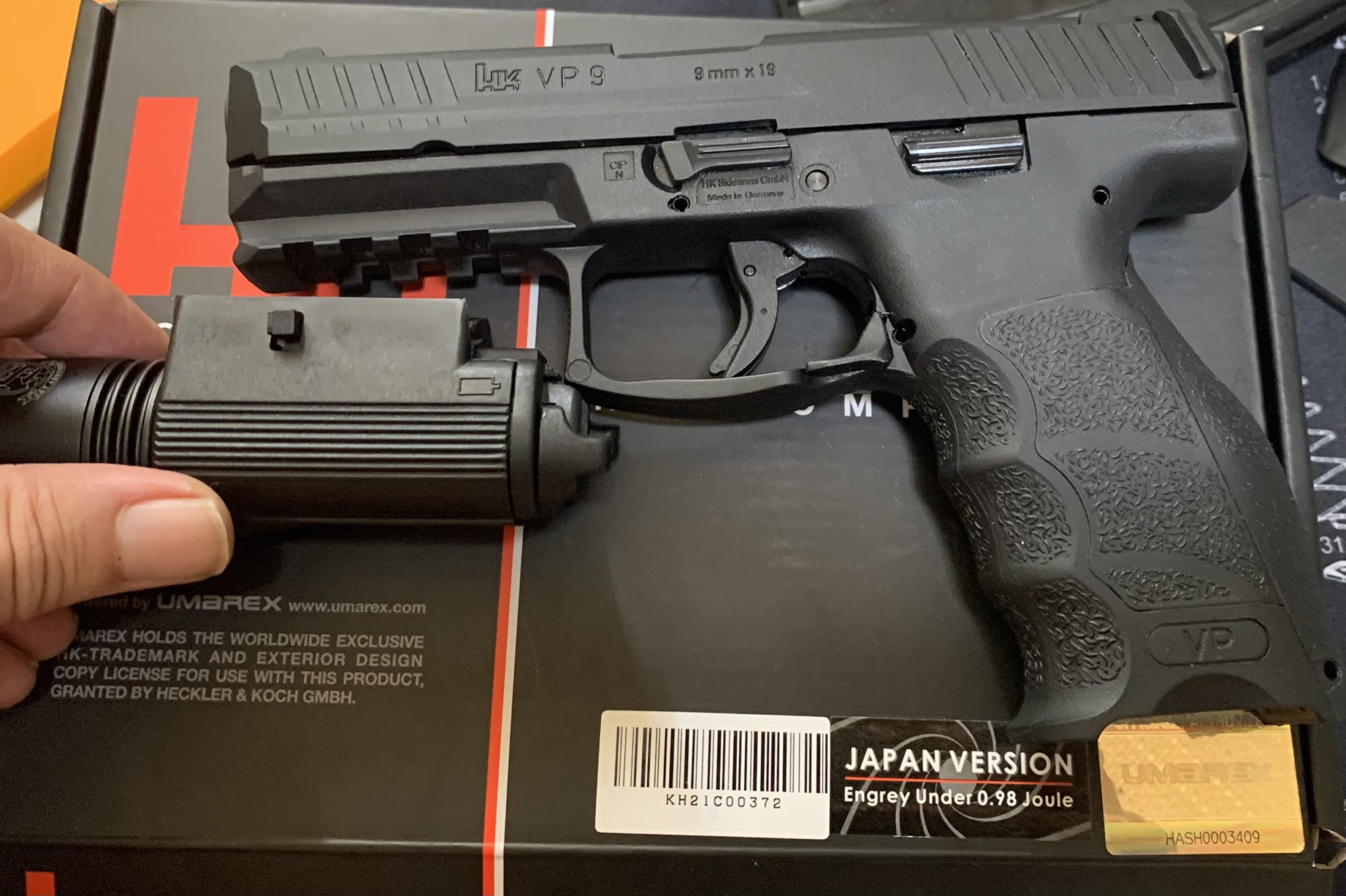 UMAREX/VFC HK VP9（SFP9） レビュー その2
