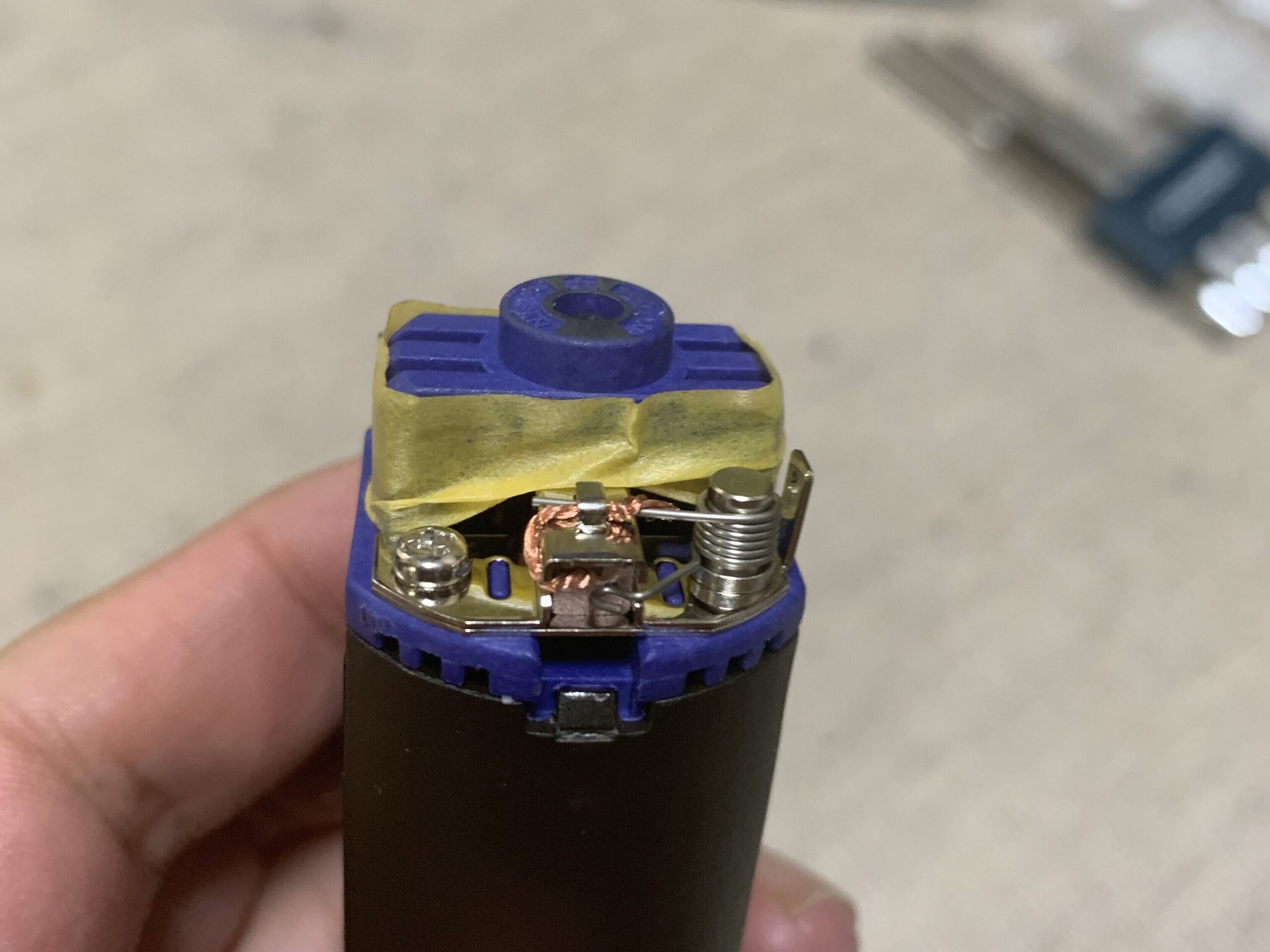 電動ガンへのSBDの取り付け