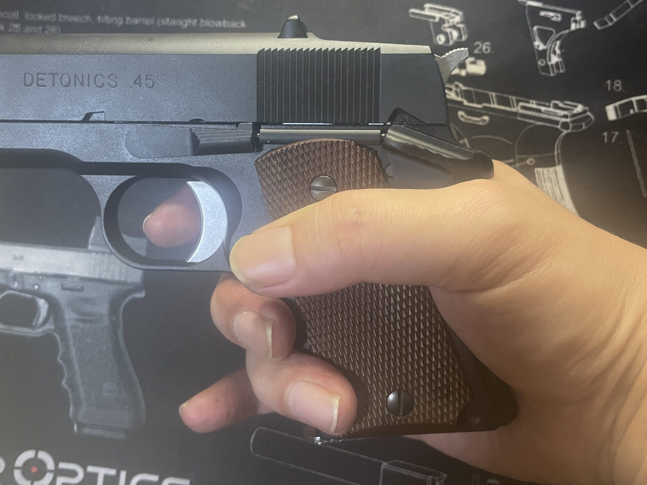 東京マルイ デトニクス.45 コンバットマスター レビュー