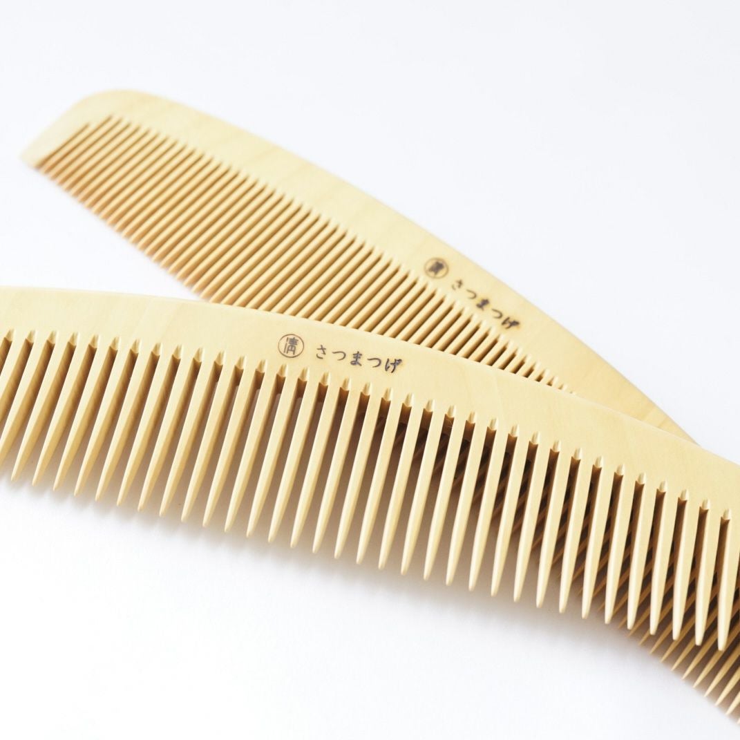 かづら清特選 つげブラシ（楕円ブロー） | かづら清老舗オンラインショップ