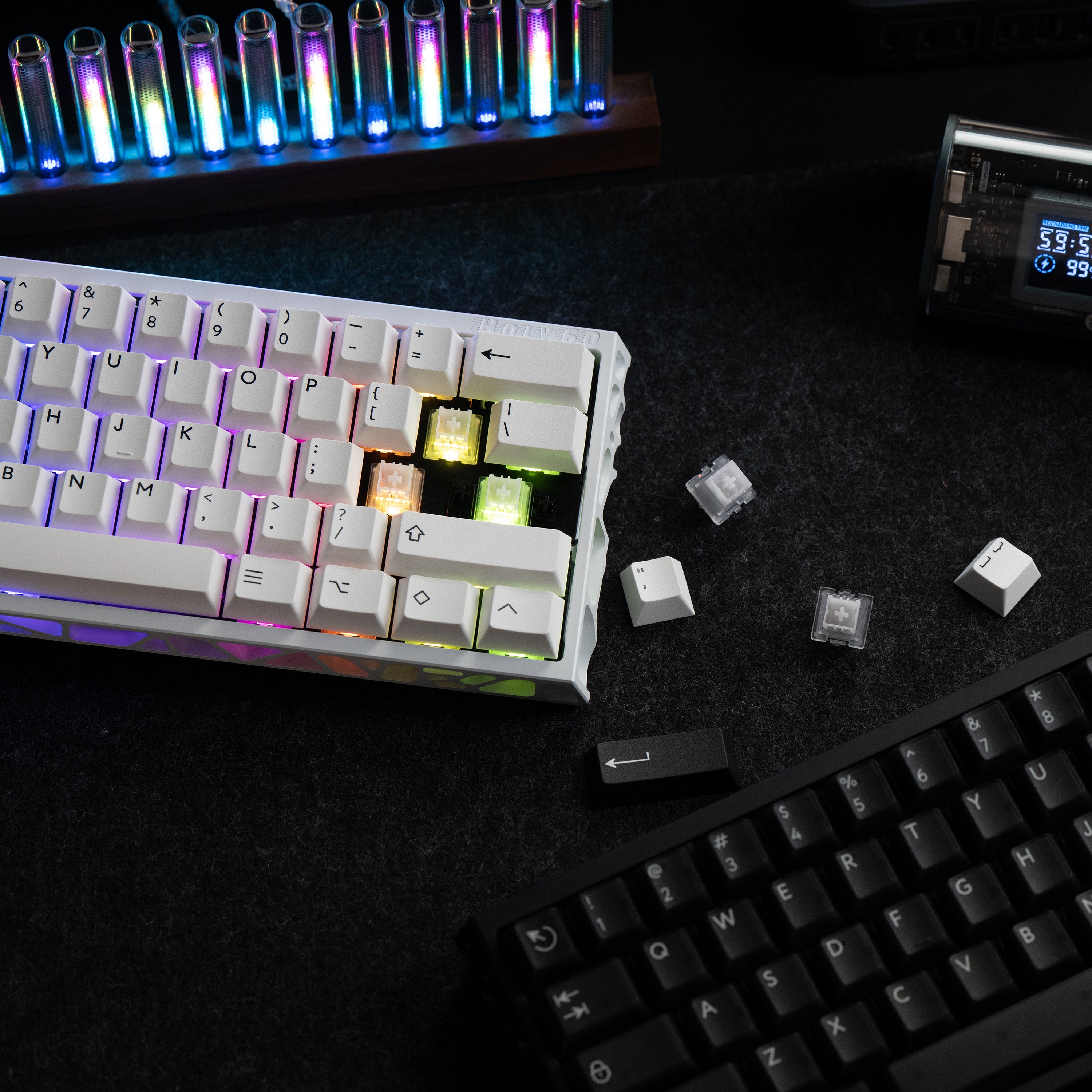 Ready to use Holy60 HE Magnetic Gaming Keyboard – KBDfans
