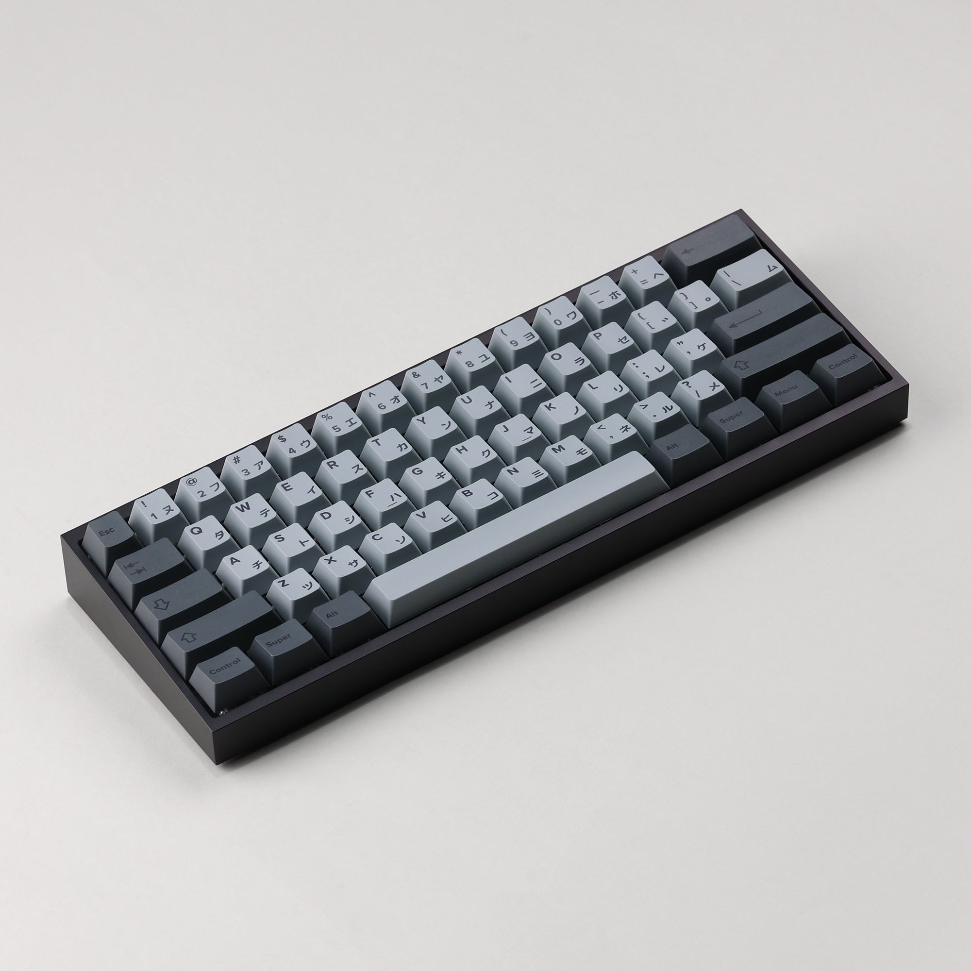 Tofu60 DZ60RGB ANSI Mechanical Keyboard With Cement Grey Japanese