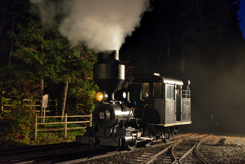 木曽 赤沢森林鉄道の蒸気機関車