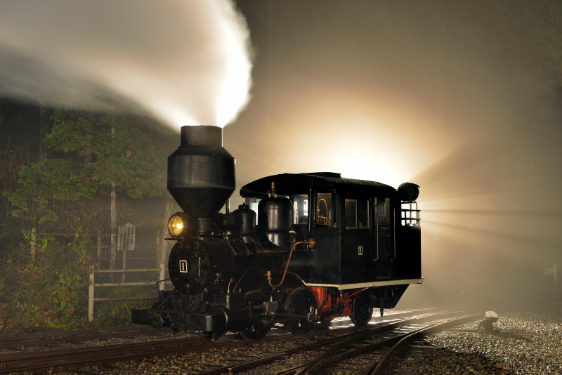 木曽 赤沢森林鉄道の蒸気機関車