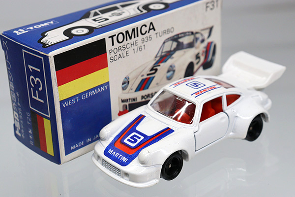 ミニカーショップ ケンボックス トミカ 青箱☆F31☆ポルシェ935ターボ
