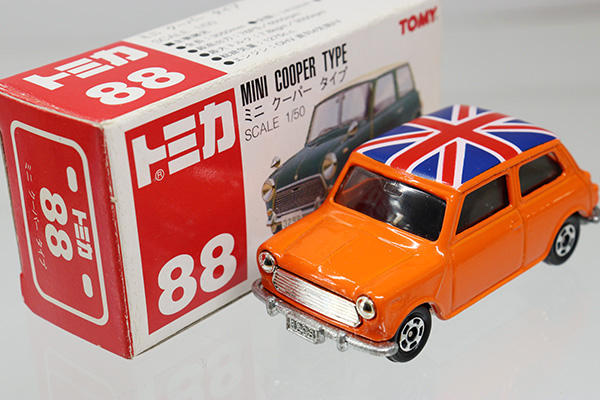 ミニカーショップ ケンボックス トミカ 赤箱☆88☆ミニミニクーパー