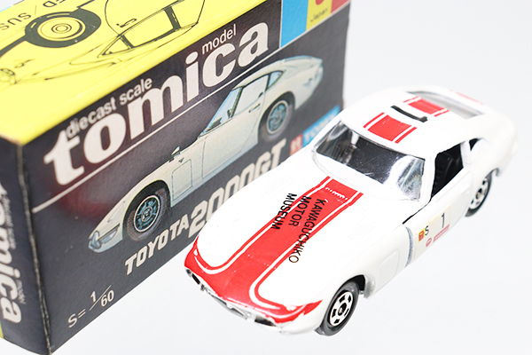ミニカーショップ ケンボックス トミカ 黒箱☆5 1-23☆トヨタ2000GT