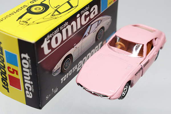 ミニカーショップ ケンボックス トミカ 黒箱☆5 1-33☆トヨタ2000GT