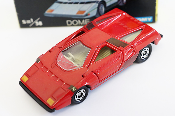 ミニカーショップ ケンボックス トミカ 黒箱☆46-2-2☆童夢-零(赤