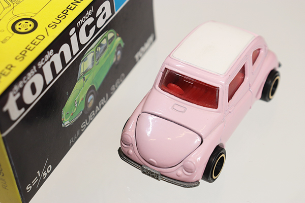 ミニカーショップ ケンボックス トミカ 黒箱☆21-4-10☆スバル360