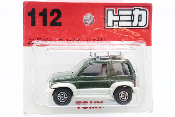 ミニカーショップ ケンボックス トミカ 赤箱☆112☆三菱パジェロJr