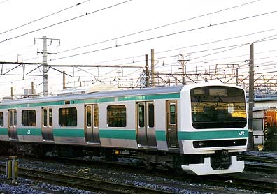 常磐快速線 E231系運行開始前