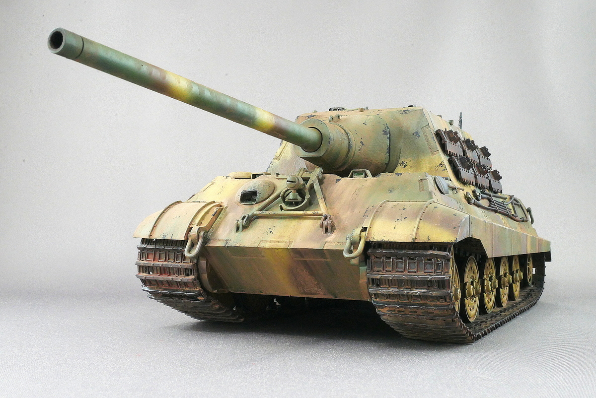 ヤークトティーガー タコム 1/35 組立と塗装 製作記 | 細密桃源郷