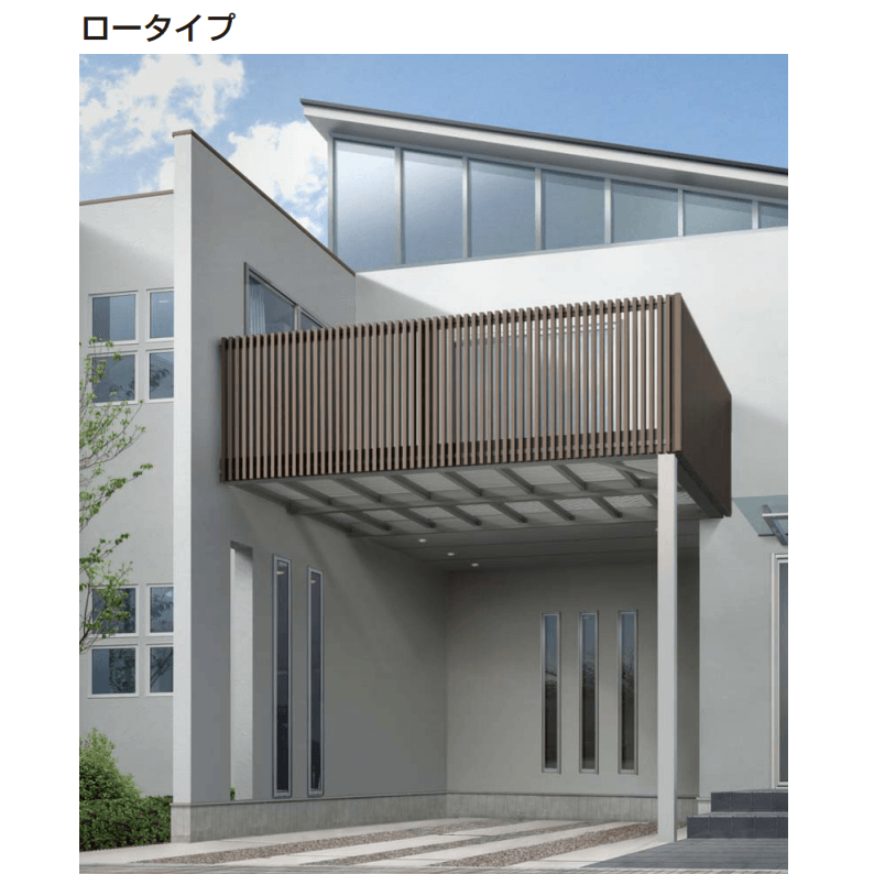 YKK AP | 大型空間バルコニー エアキューブ フレームユニット【2024