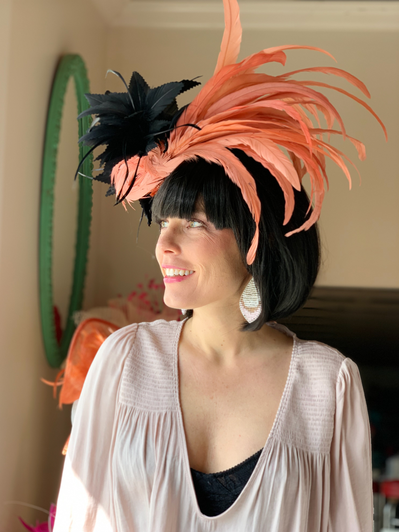 Coral & Black - Kenzie Kapp