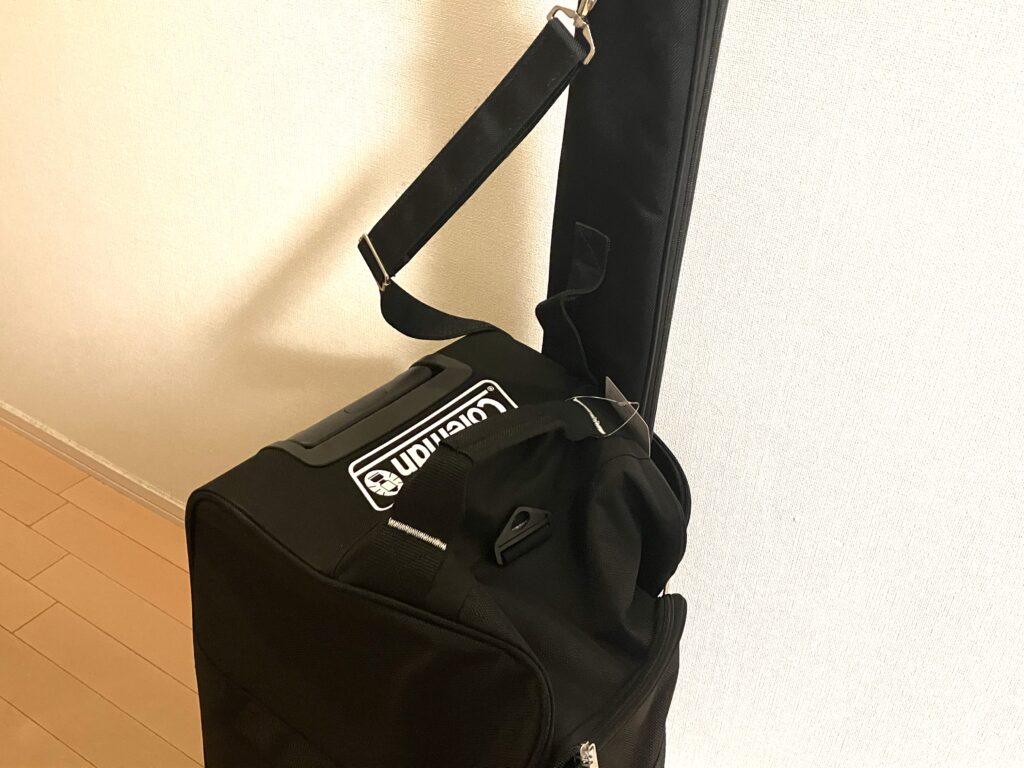 便利でカッコいい！コールマンのキャリーバックは剣道の防具袋に最適