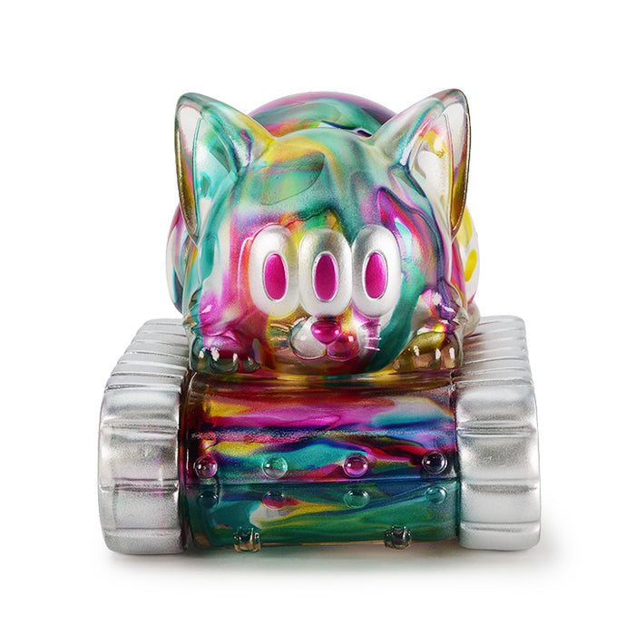 LOOK ON CALM CAT ON TANK / One-off C / ART JUNKIE