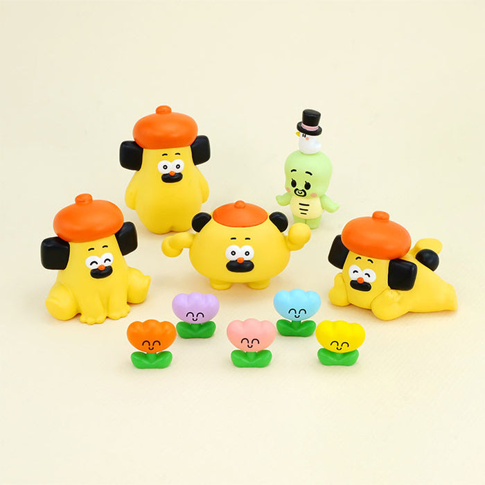 Mustache Pon figure collection