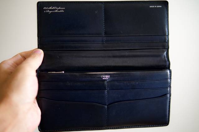 キプリスの人気長財布「コードバン＆シラサギレザー」を買って4年使っ